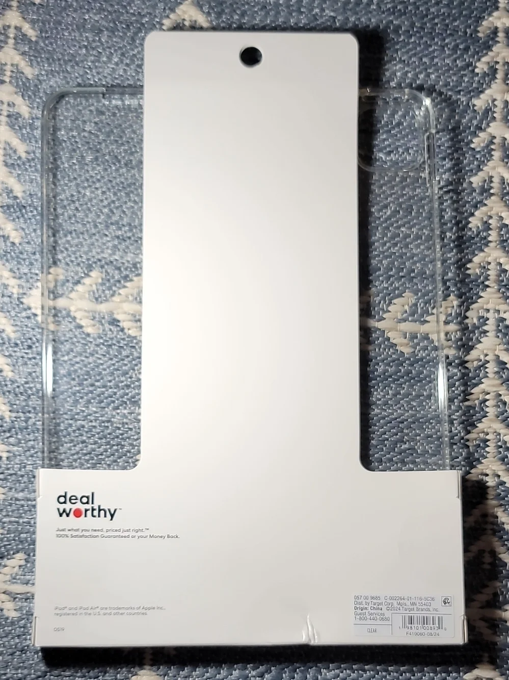 Clear Tablet Case for iPad Air & iPad Pro 11 - Transparent